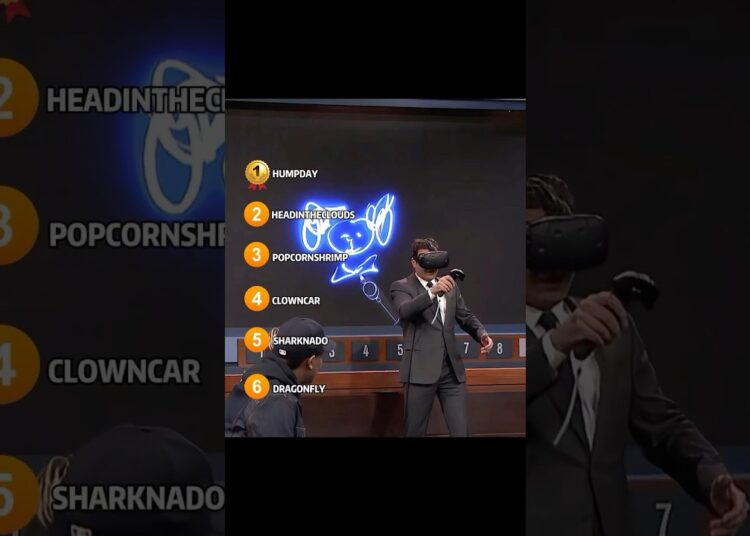 Celebrities Play VR Pictionary Way Harder Than Expected