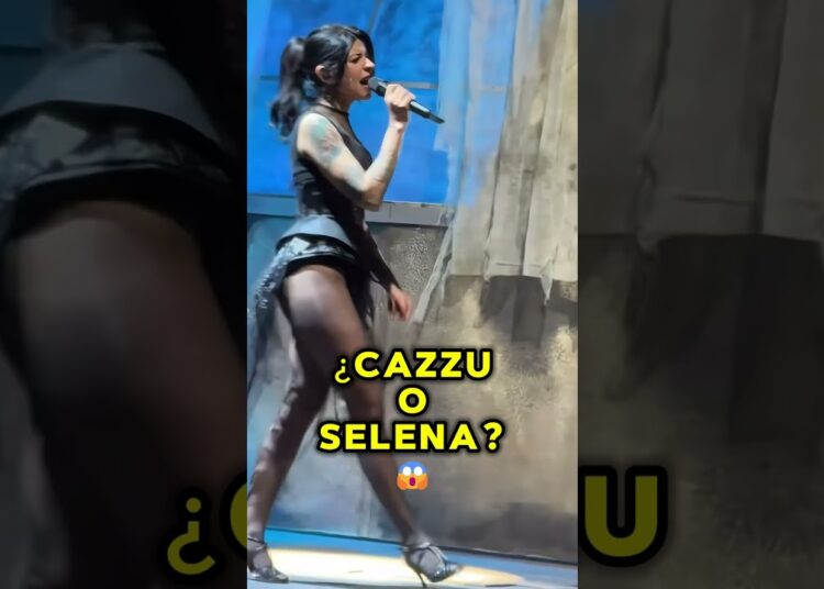 ¡CAZZU rompe el internet imitando a SELENA! 🔥#chisme