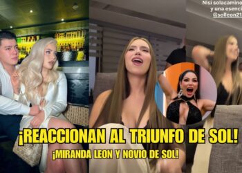 ¡MIRANDA LEON Y NOVIO DE SOL REACCIONAN A SU TRIUNFO EN #LAMANSIONVIP !