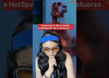 Producción le dió un detalle a HotSpanish por su esfuerzo . ❤️🥹 #hotspanish #lamansionVIP