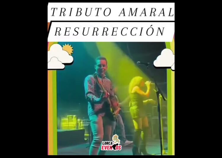 Tributo a AMARAL – EVENTOS LORCA