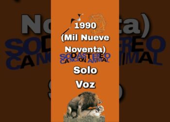 1990 (Mil Nueve Noventa) – Solo Voz #sodastereo #musica #rockenespañol #rocknacional