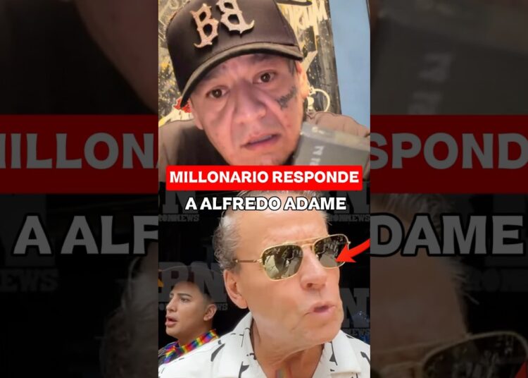 Millonario responde a Adame  #chismes #humor