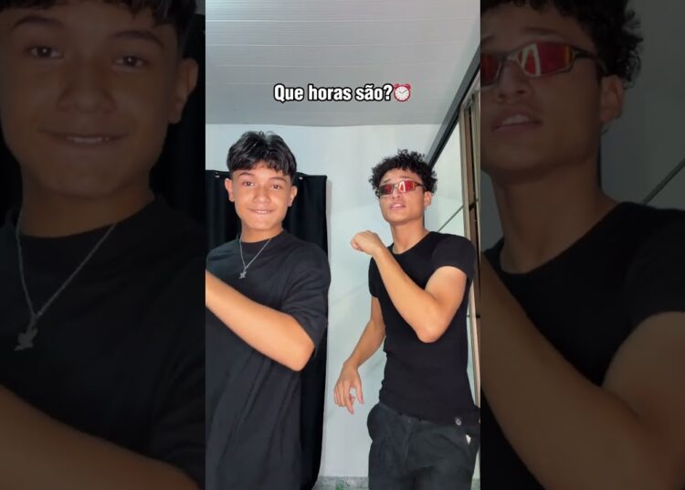 Que horas são?⏰ #shortvideo #viral #fyp #amigos #dancinha #coreografia #explore #musica #humor