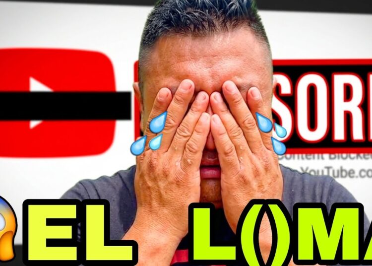 🔴BOMBA‼️YOUTUBE LE CIERRA EL CANAL “EL L0M∆” AL JEFE DEL JABALI.🔥🤬😱