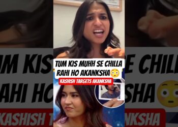 Kashish vs Akanksha — Ab baat hadh paar #akanksha #shorts