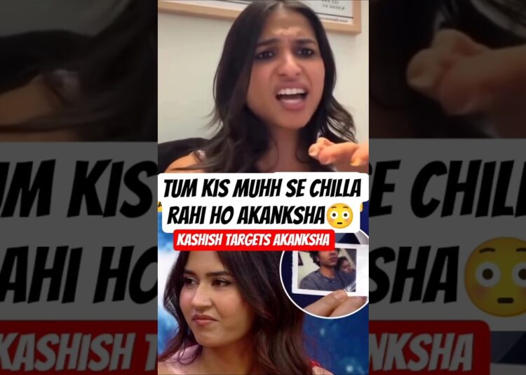 Kashish vs Akanksha — Ab baat hadh paar #akanksha #shorts