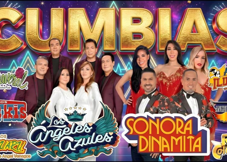 🔥 CUMBIAS PARA BAILAR TODA LA NOCHE LOS ÁNGELES AZULES, CAÑAVERAL, SONORA DINAMITA, YAGUARU🔥