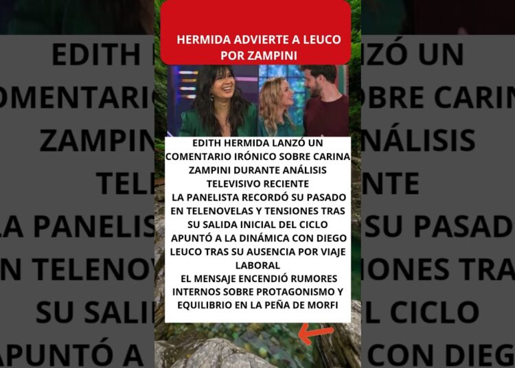 Hermida advierte a Leuco por Zampini