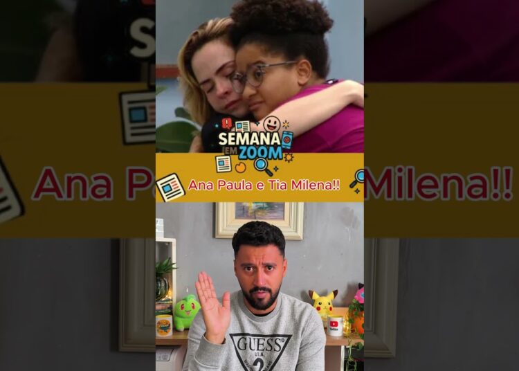ANA PAULA E TIA MILENA fim da amizade?