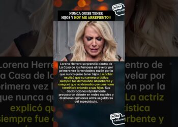 El secreto que Lorena Herrera ocultó por años #chisme #famosos #shorts