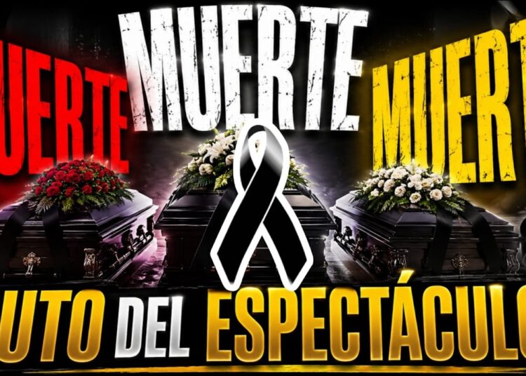 ✝️Q.D.E.P. TRISTE INFORMACIÓN  MUERTE Y MAS muerte en el espectáculo