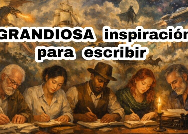 GRANDIOSA inspiración para escribir novelas, cuentos y poesías
