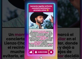 ¡SORPRESA! Leonardo Aguilar y el show semivacío en Zacatecas
