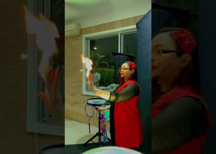 🔥 Burbujas de fuego al ritmo de la magia ✨🎻