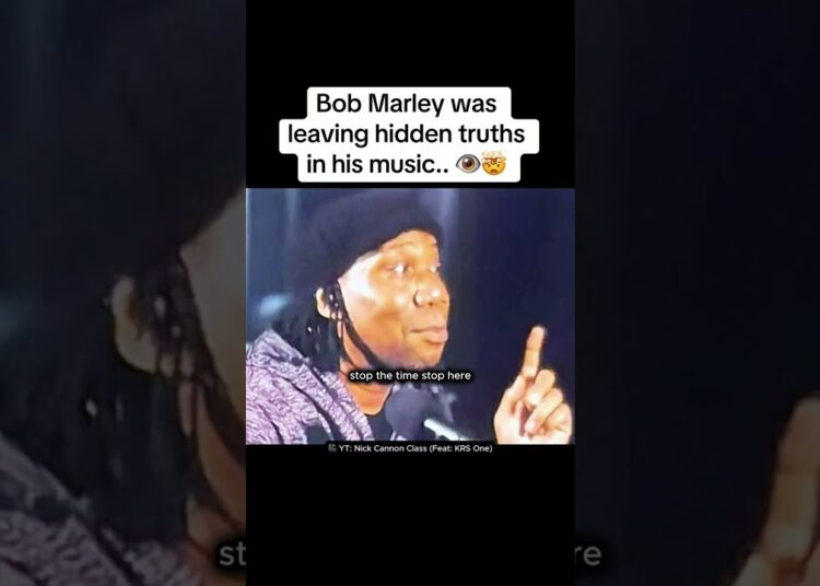Bob Marley left truths in his music.. 👁️🤯