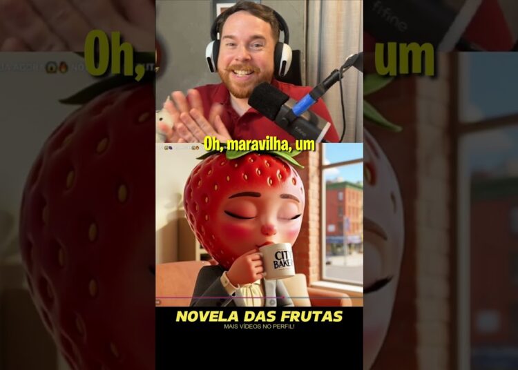 🥭 Novela das Frutas: Essa Cena Me Quebrou 😭 #react #novelas #viral