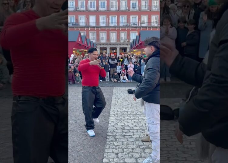 Baile en las calles de Madrid danza urbana show de baile