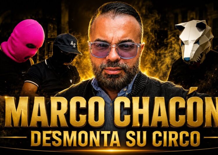 Marco Chacón  desmonta al circo de  Kadri paparazzi
