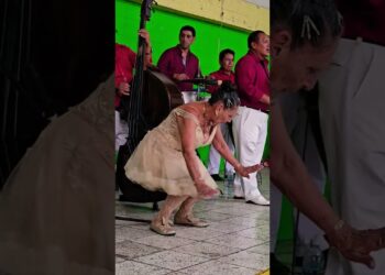 wow yajaira bailando al son del acordeón  veanla🎶🎵👏#shorts #dance #baile #music #short #show #viral