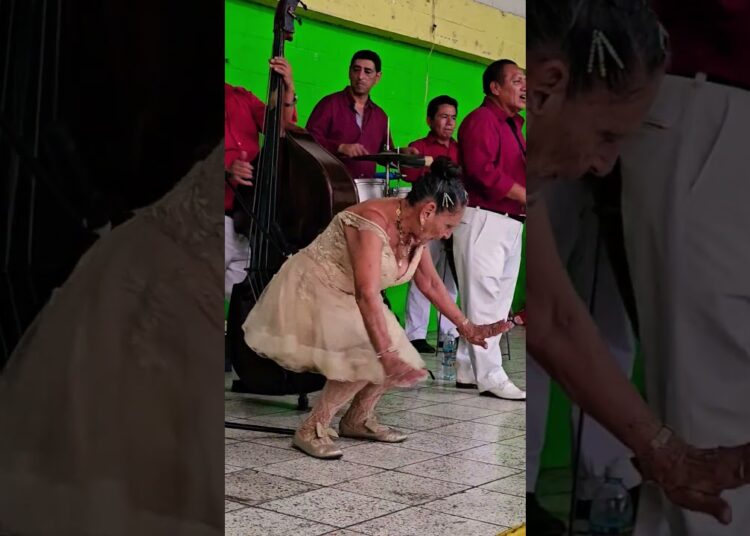wow yajaira bailando al son del acordeón  veanla🎶🎵👏#shorts #dance #baile #music #short #show #viral