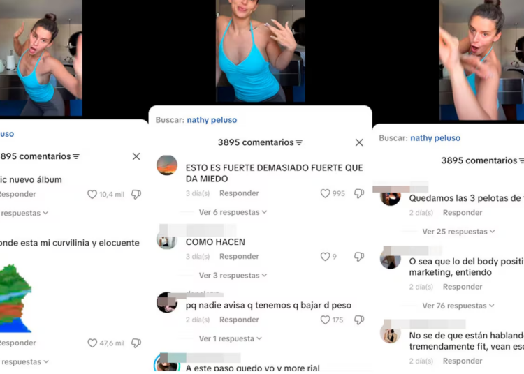 Acusan a Nathy Peluso de usar Ozempic tras un impactante cambio físico: su fuerte reacción