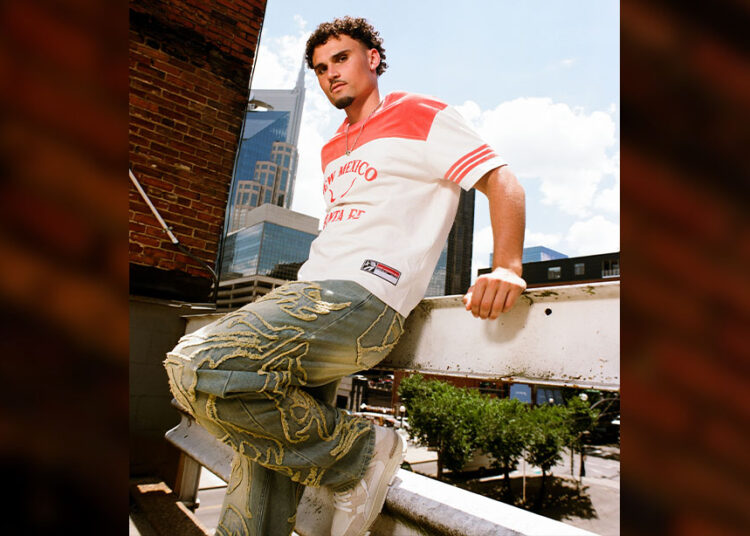 Adrien Nunez on a rooftop