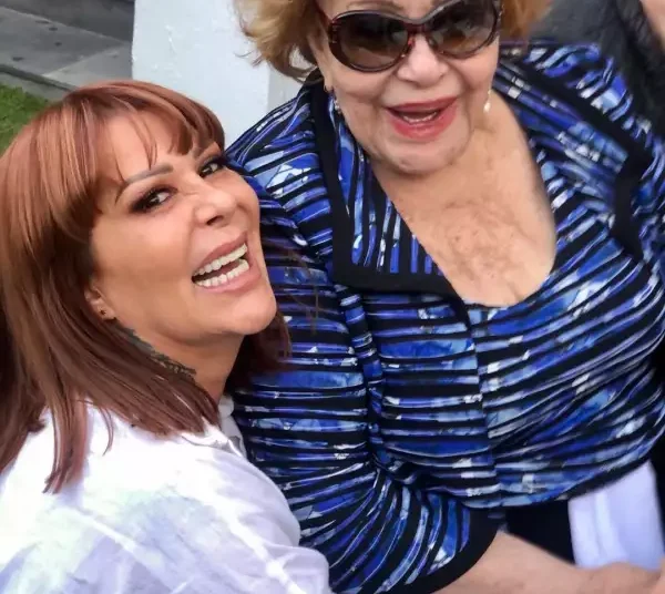 Alejandra Guzmán y Silvia Pinal