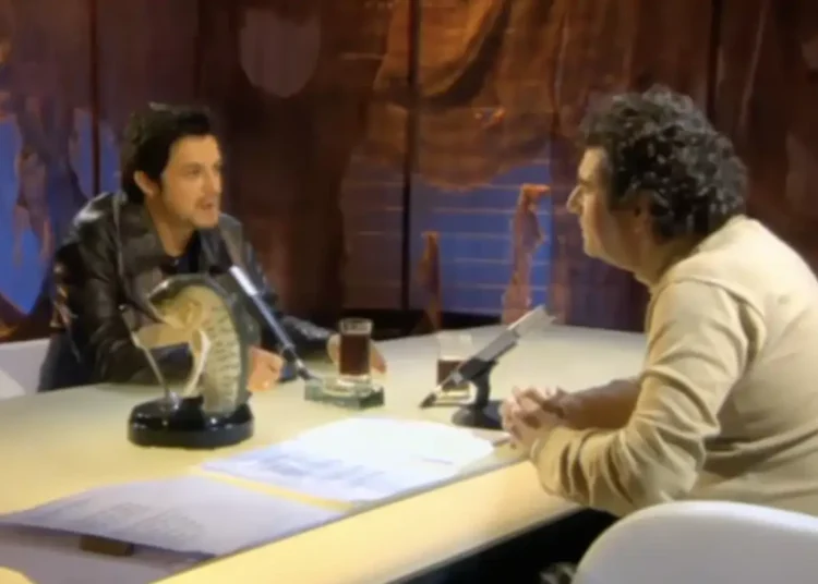 Alejandro Sanz y Jesús Quintero