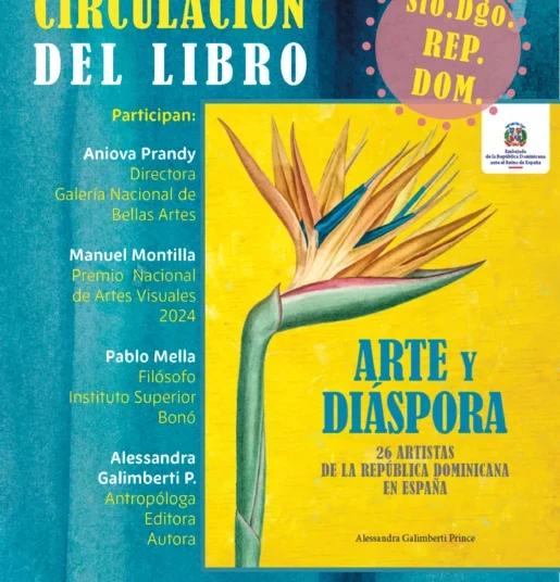 Alessandra Galimberti presentará libro sobre la obra de 26 artistas de la diáspora dominicana en España