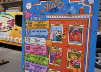 alive at five billboard