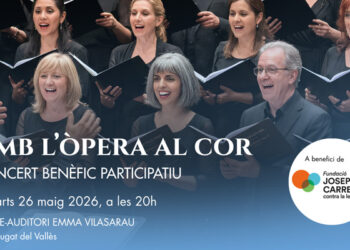 'Amb l'òpera al cor', un concierto con la Fundación Carreras