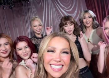 BINI meets Mexican singer Thalia