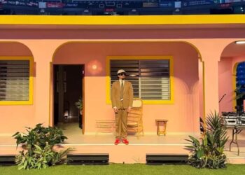 Bad Bunny, en La Casita de sus conciertos.