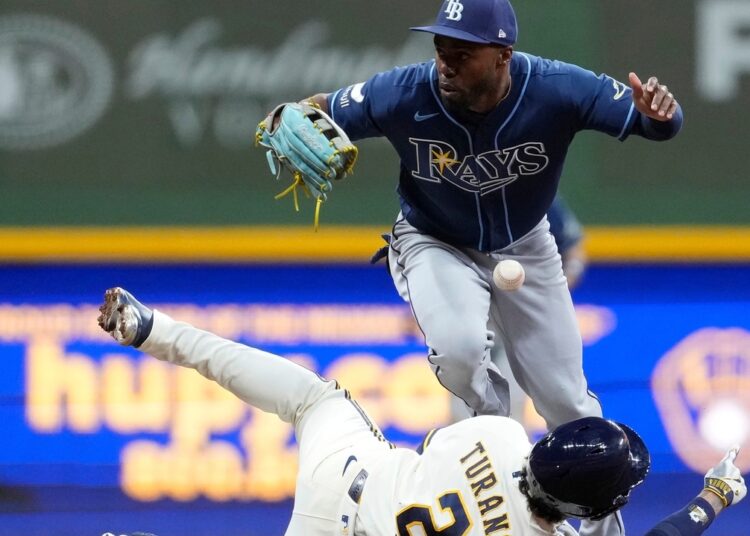 Brewers rally for 6-2 win over Tampa Bay to spoil McClanahan's first game appearance since 2023