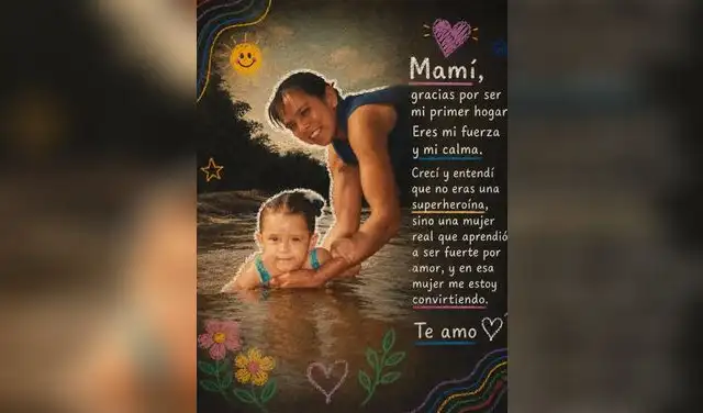 Homenaje de Kiara Lozano a su mamá en el Día de la Madre