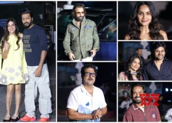 Celebridades de Bollywood se reúnen para la gran celebración del éxito de Raja Shivaji en Mumbai