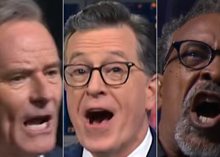 Celebridades enojadas chocan con el monólogo final de Stephen Colbert
