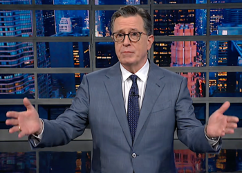 Colbert Hits Trump With Supercut Showing His Lies About His Precious Ballroom