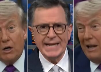 Colbert Supercut Shows Trump Saying Same Thing 6 Times In 7 Minutes
