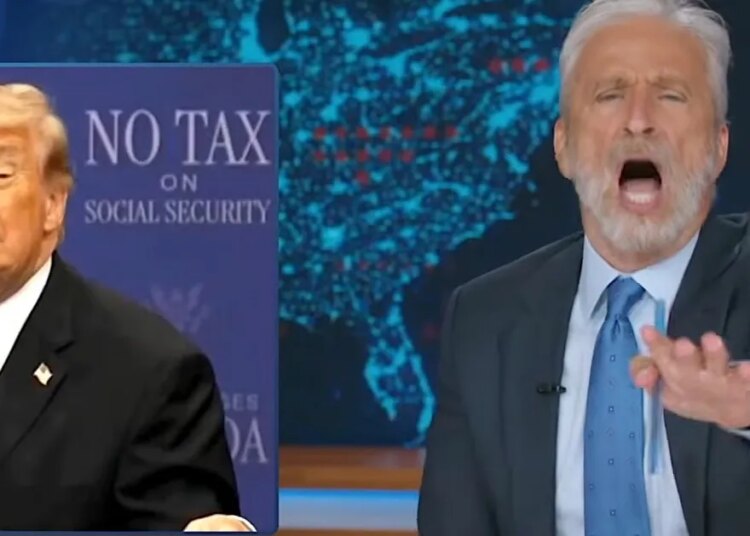 'Daily Show' Audience Erupts At Jon Stewart's Question For Trump