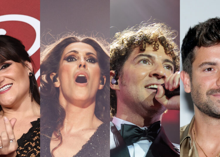 Malú, Pablo Alborán, Rozalén y David Bisbal