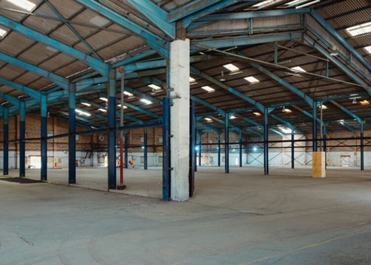 Una imagen de la nueva Ironworks, un nuevo almacén en el este de Londres.