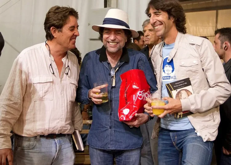 Joaquín Sabina y Benjamín Prado