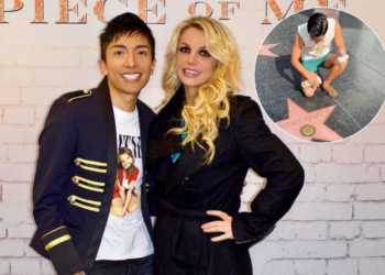 Fan de Britney Spears conmueve por limpiar la estrella en el Paseo de la fama de la cantante: “La princesa eterna”