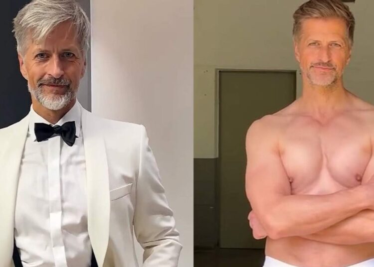 Frank Christians se abre y usa un Speedo ajustado en una foto sexy