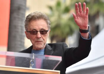 Frankie Valli attends a ceremony honoring Frankie Valli and The Four Seasons with a star on the Hollywood Walk of Fame on Friday, May 3, 2024, in Los Angeles. (Photo by Jordan Strauss/Invision/AP)