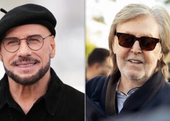 John Travolta revela que ha cantado con las leyendas de los Beatles Paul McCartney y Ringo Starr