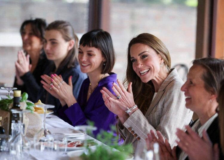 La princesa Kate organizó un almuerzo íntimo para agradecer a todos por su hospitalidad.