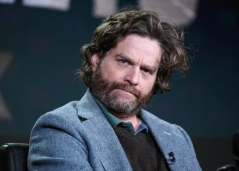 Zach Galifianakis dijo un "Entre dos helechos"entrevista al estilo de Donald Trump sería "imposible."